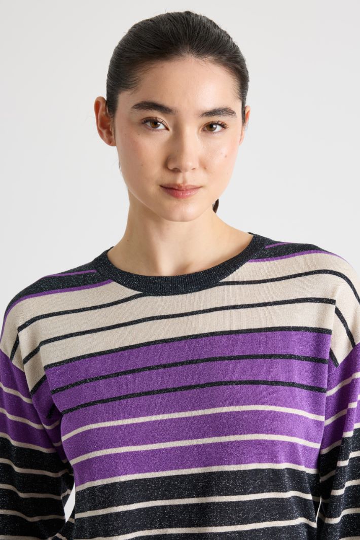 Straight-fit crew-neck jumper Intrend - 3