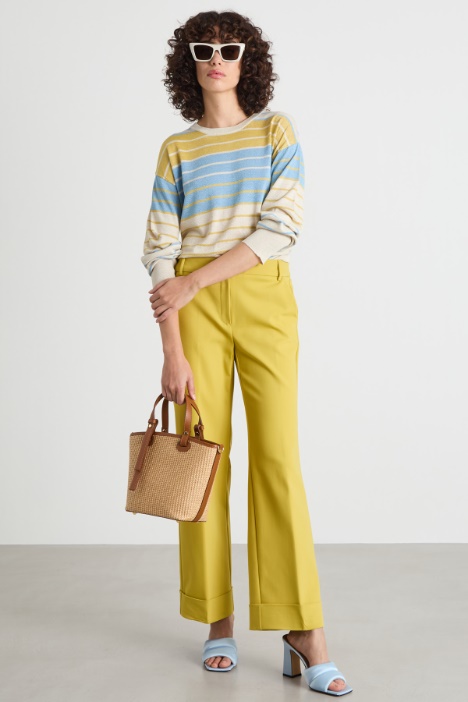 Straight-fit crew-neck jumper Intrend