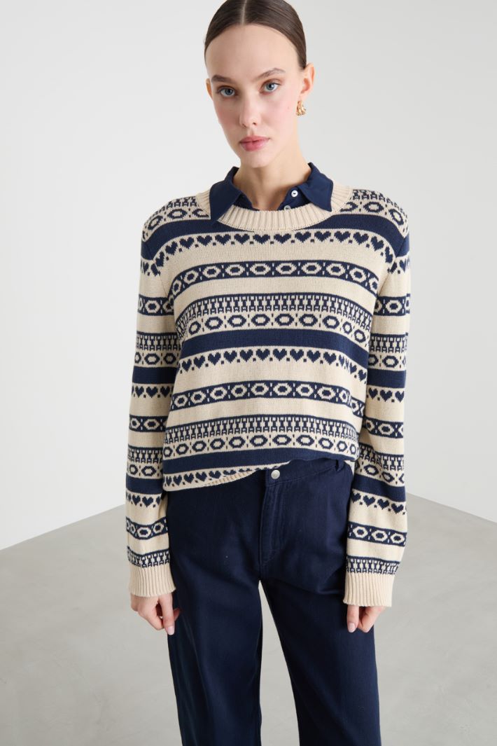 Jacquard Jumper Intrend - 2