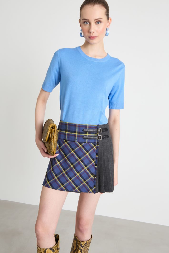 Short-sleeve knit top Intrend - 2