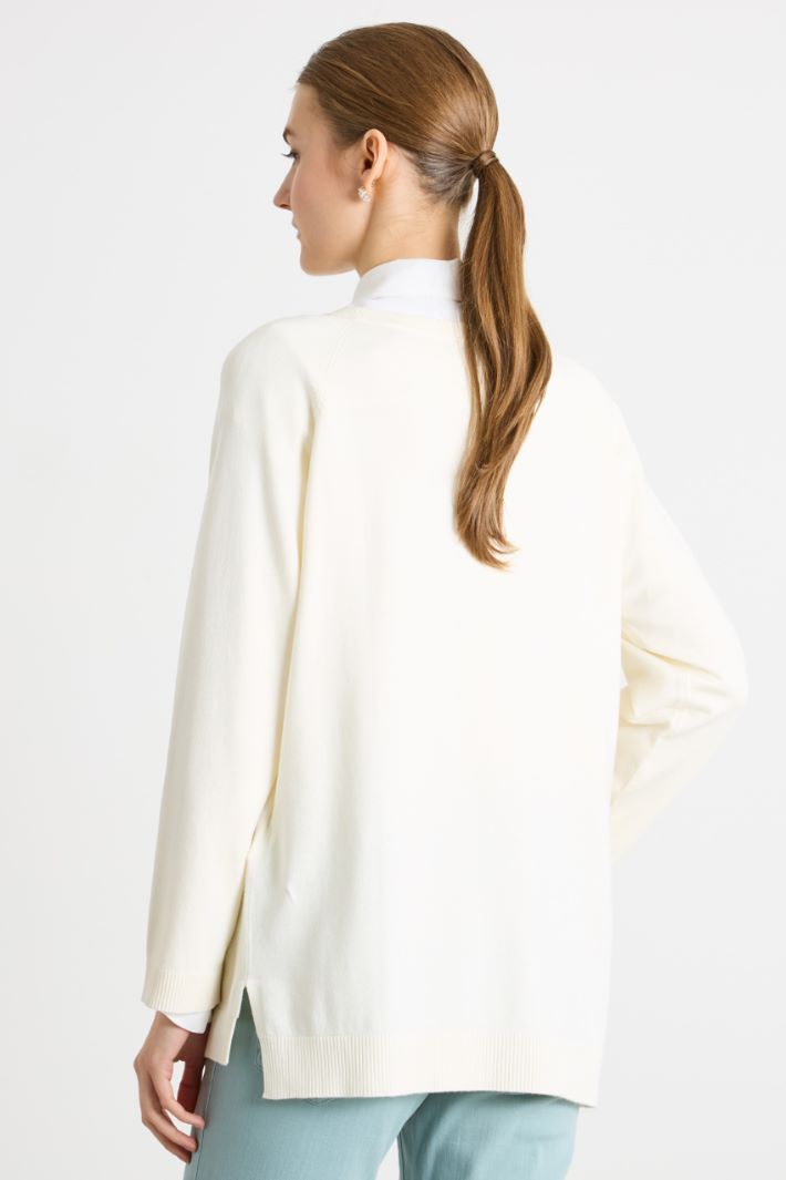 Asymmetric hem jumper Intrend - 4