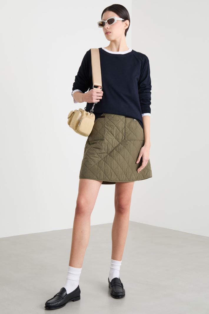 Asymmetric hem jumper Intrend