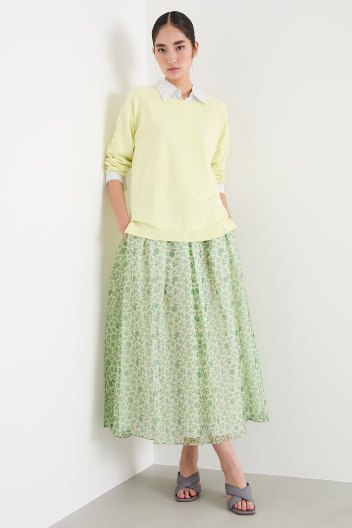 Maglia con fondo asimmetrico Intrend