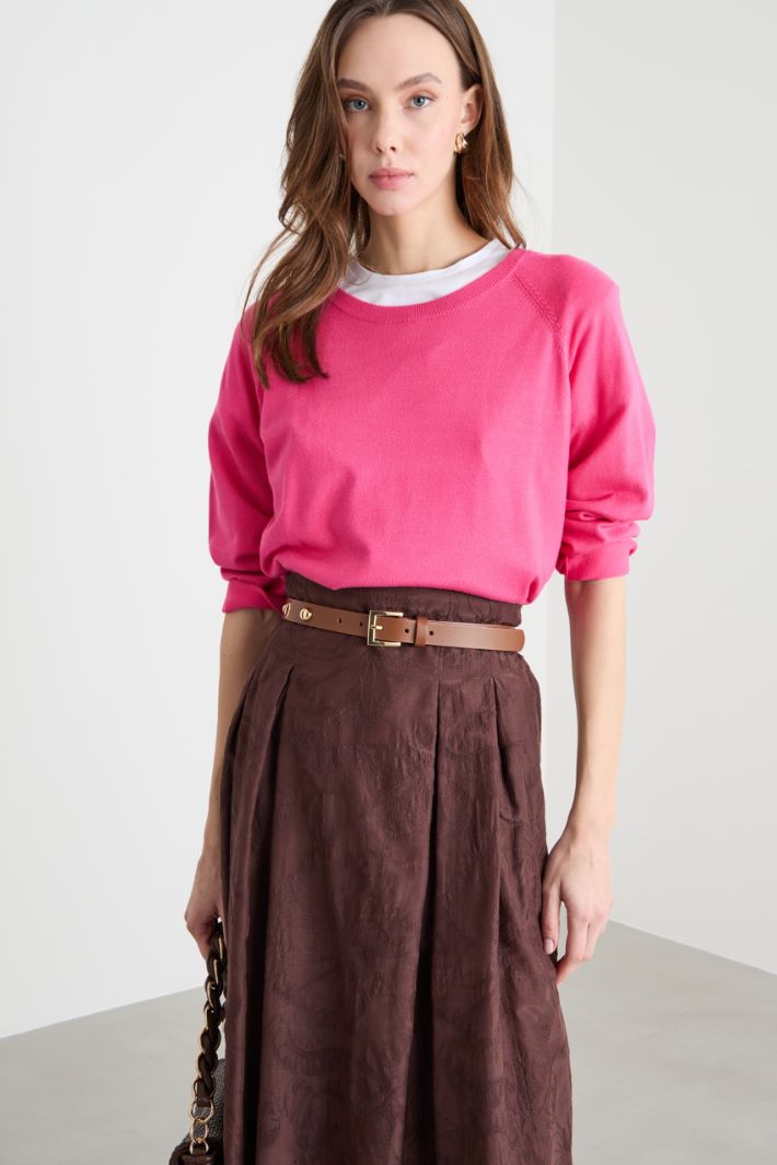 Asymmetric hem jumper Intrend - 2