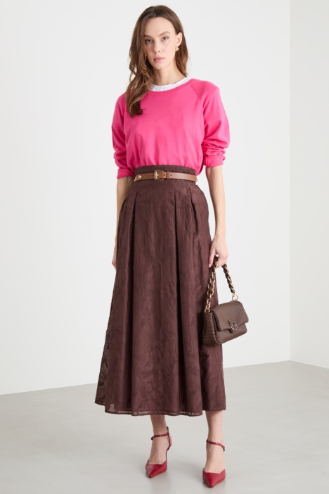 Asymmetric hem jumper Intrend