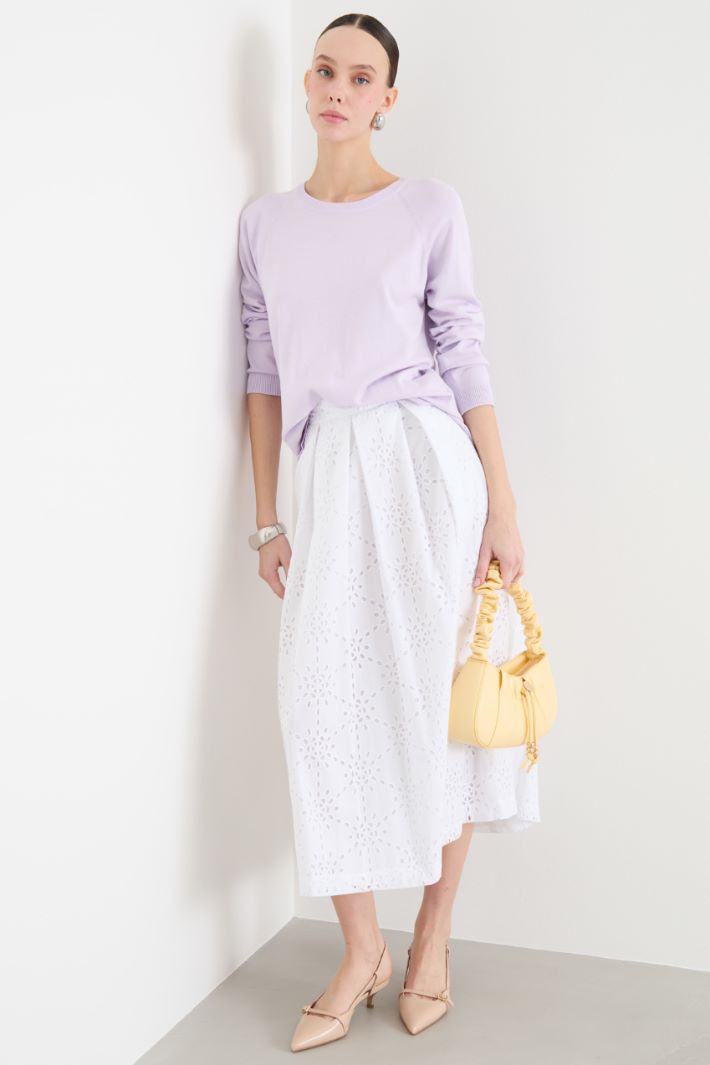 Asymmetric hem jumper Intrend