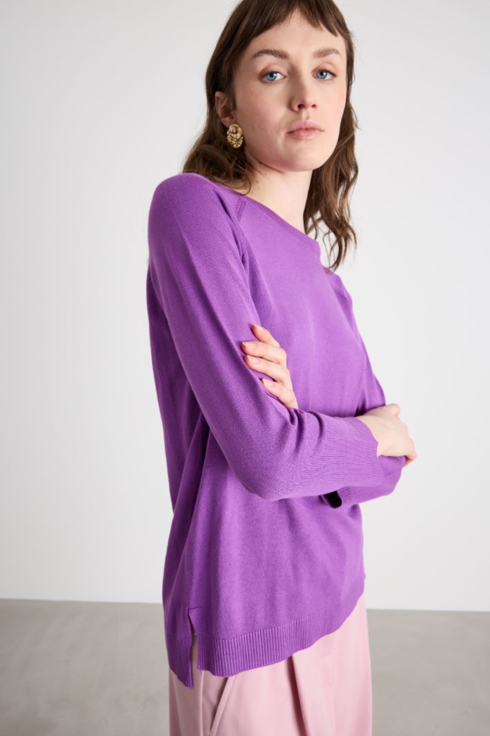 Asymmetric hem jumper Intrend - 3