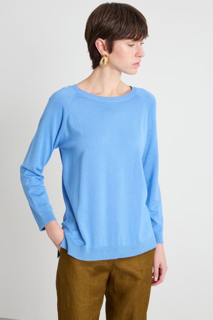 Asymmetric hem jumper Intrend - 2