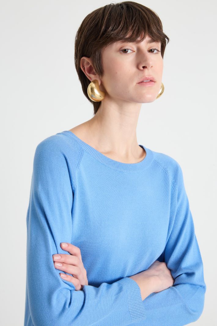 Asymmetric hem jumper Intrend - 3