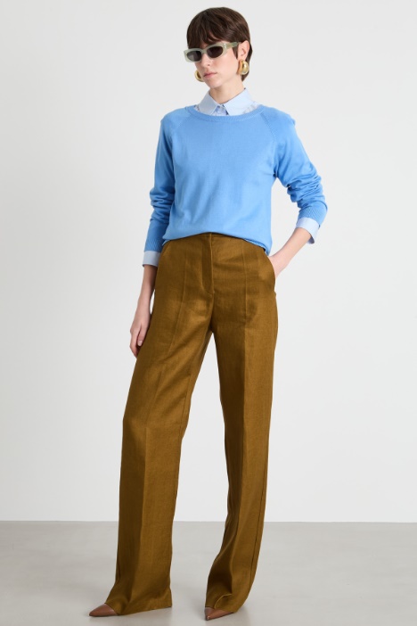 Asymmetric hem jumper Intrend