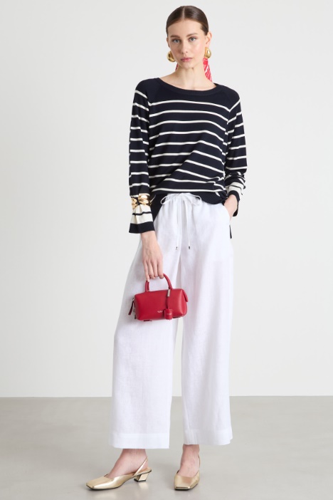 Asymmetric hem jumper Intrend