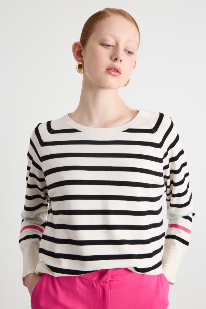 Raglan-sleeve jumper Intrend - 2