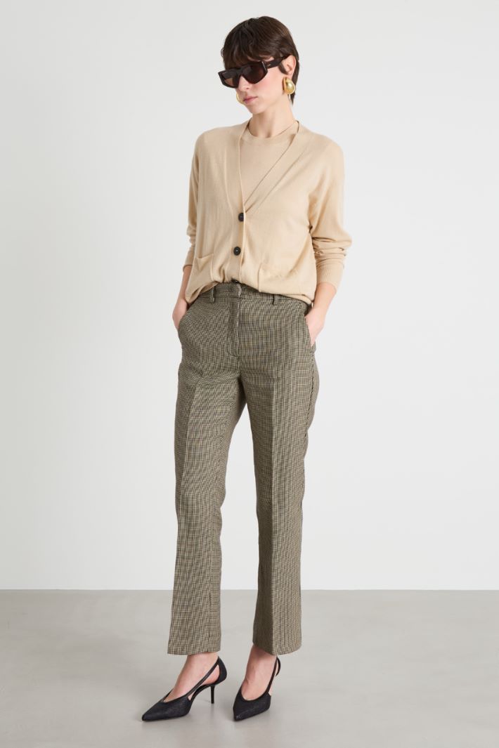 Wool and cashmere twin-set Intrend