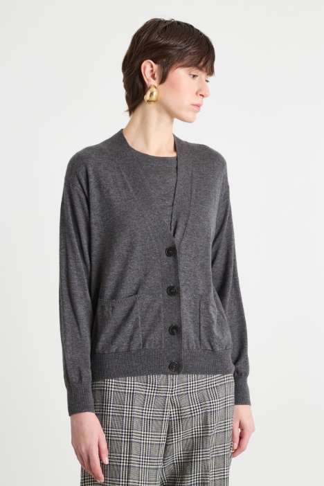 Wool and cashmere twin-set Intrend