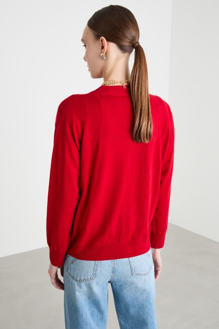 Wool and cashmere twin-set Intrend - 4