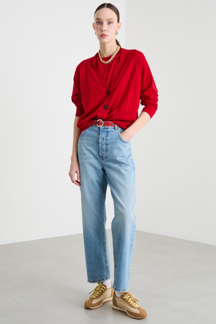 Wool and cashmere twin-set Intrend