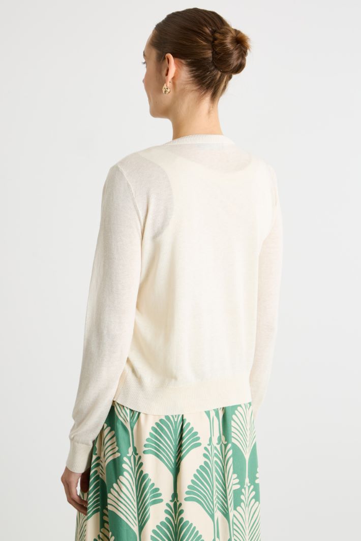 Silk and linen twin-set Intrend - 5