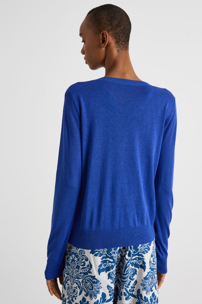 Silk and linen twin-set Intrend - 4