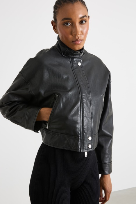 Bomber cropped