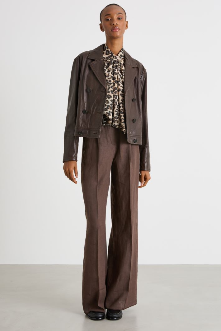 Double-breasted boxy jacket Intrend