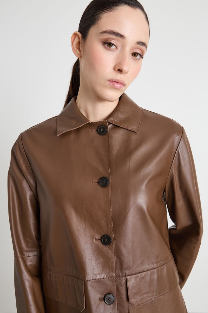 Giacca dritta monopetto Intrend - 3