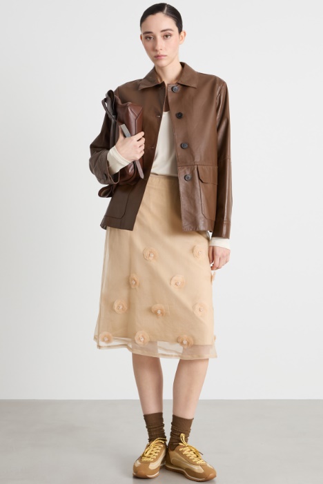 Giacca dritta monopetto Intrend