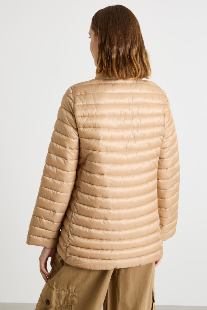 Two-tone reversible padded jacket Intrend - 5