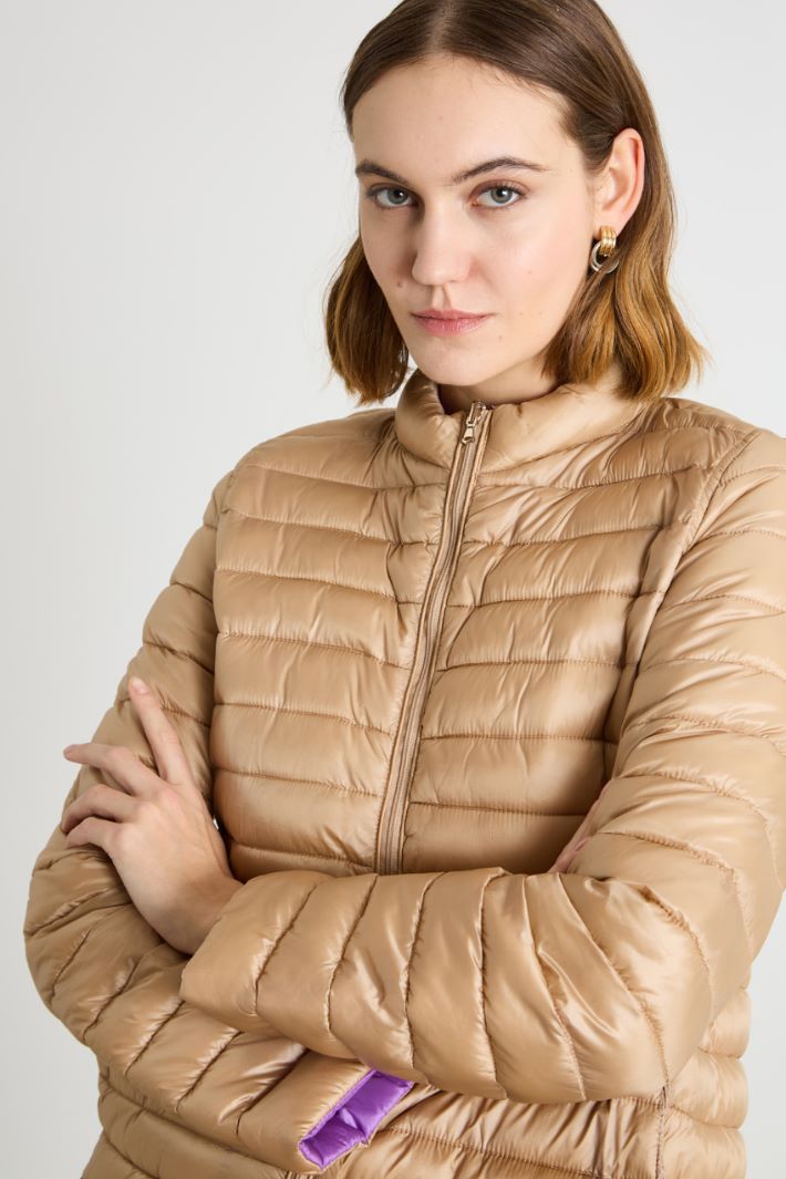 Two-tone reversible padded jacket Intrend - 3