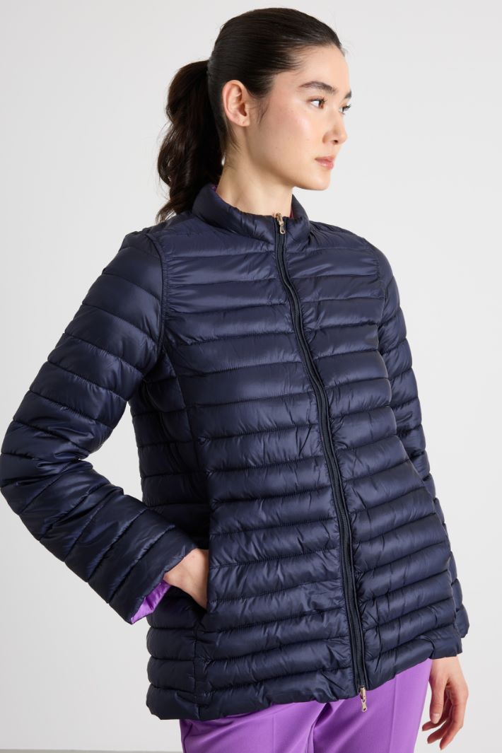 Two-tone reversible padded jacket Intrend - 3