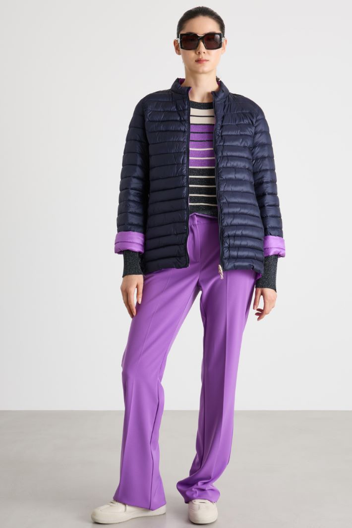 Two-tone reversible padded jacket Intrend