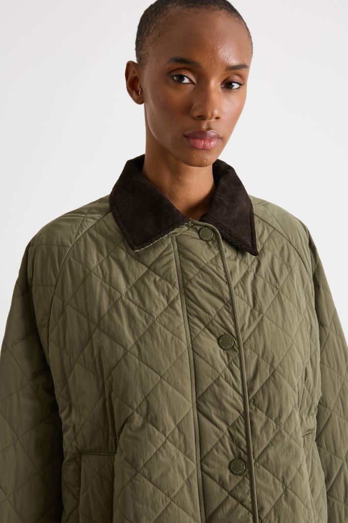 Quilted taffeta jacket Intrend - 3