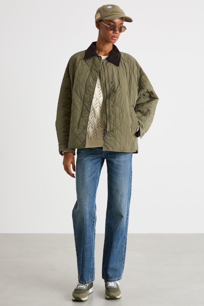 Quilted taffeta jacket Intrend