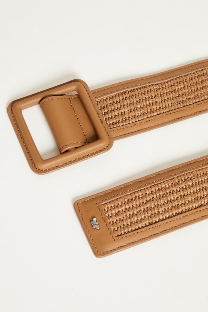 Cintura effetto rafia Intrend - 2