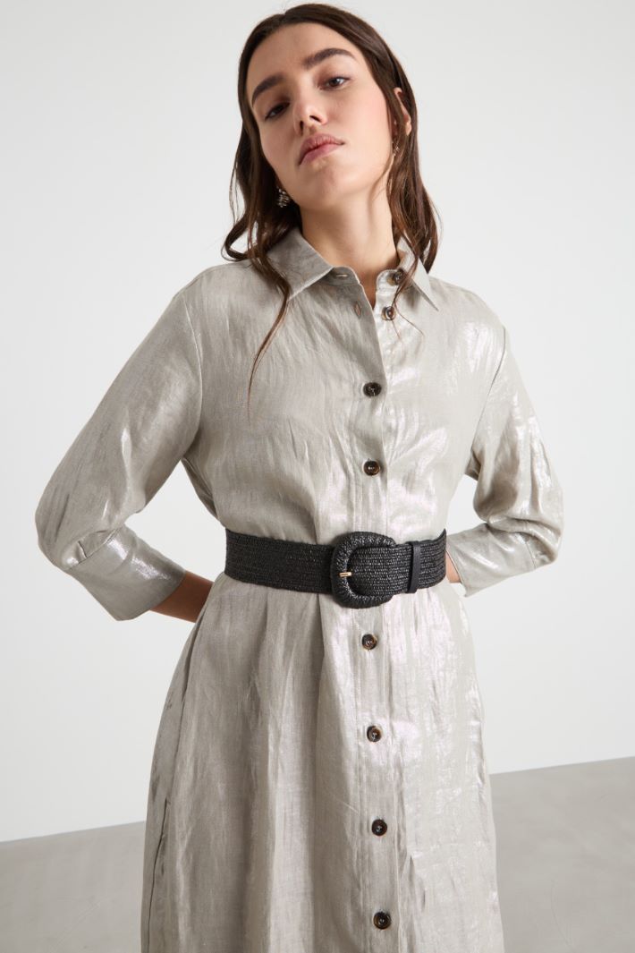 Cintura alta in rafia Intrend - 3