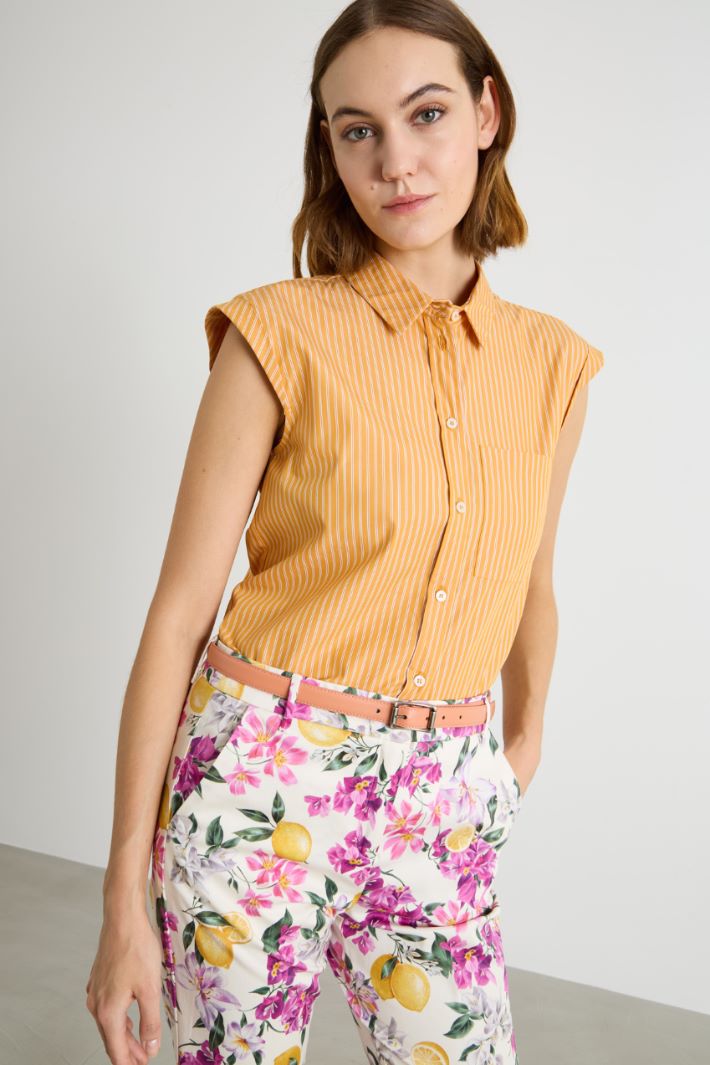 Cintura double-face in pelle Intrend - 3