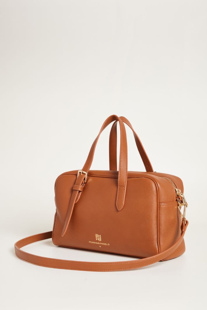 Maxi bowling bag in coated fabric Intrend - 2