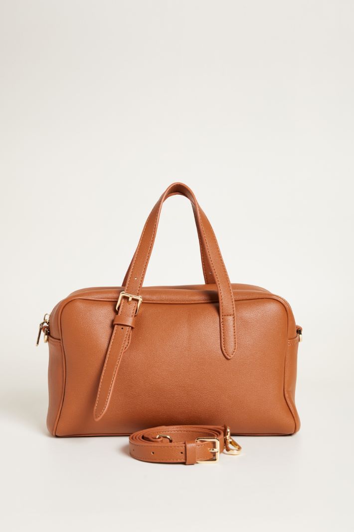 Maxi bowling bag in coated fabric Intrend - 3