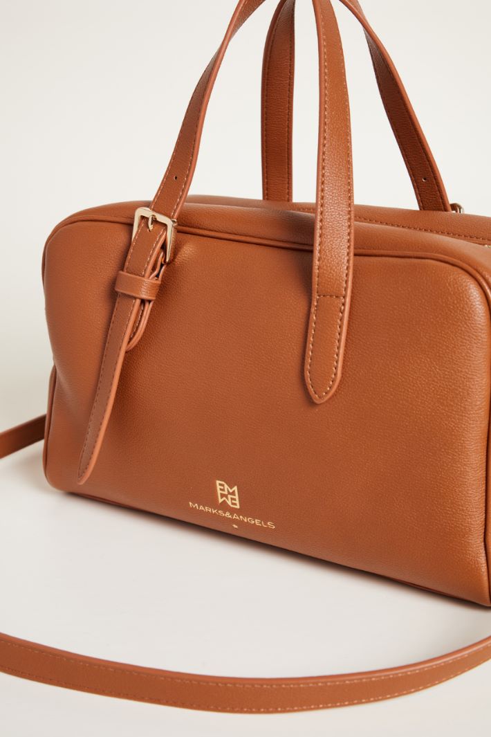 Maxi bowling bag in coated fabric Intrend - 4