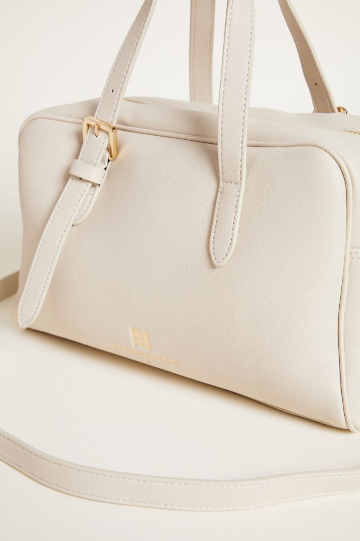 Maxi bowling bag in coated fabric Intrend - 4