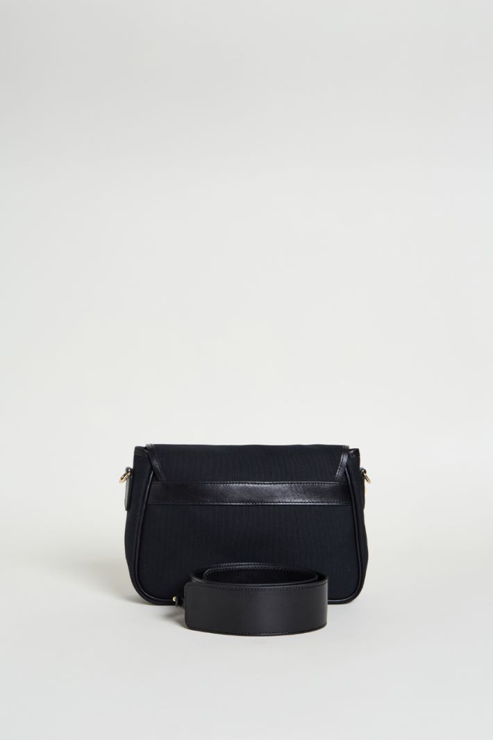 Borsa in tela e pelle Intrend - 3