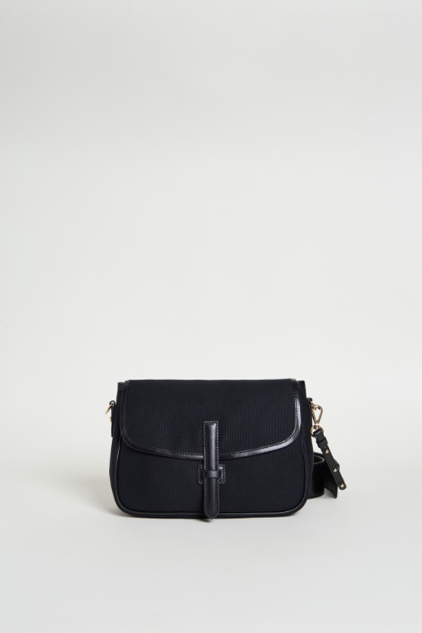 Canvas and leather bag Intrend