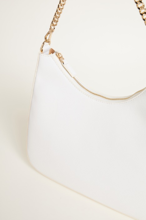 Bolso bandolera de tejido recubierto