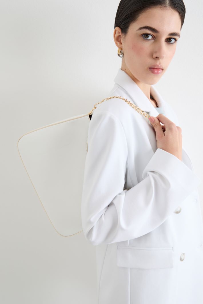 Borsa a tracolla in tessuto spalmato Intrend - 5