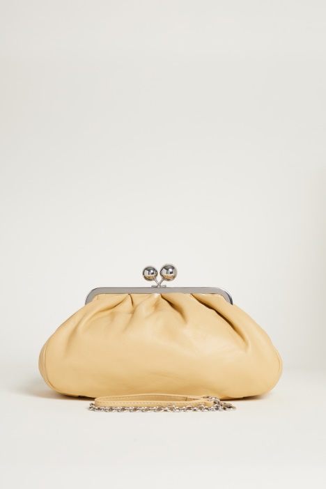 Borsa clutch in pelle
