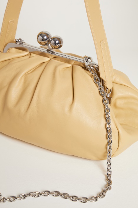Borsa clutch in pelle