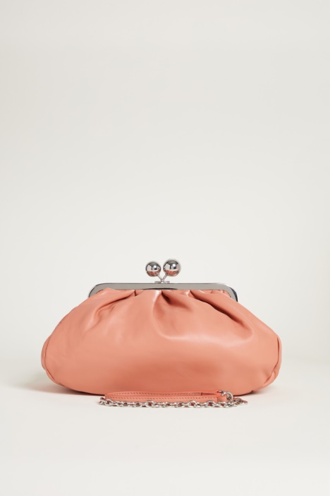 Borsa clutch in pelle