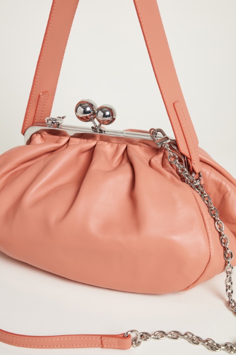Borsa clutch in pelle