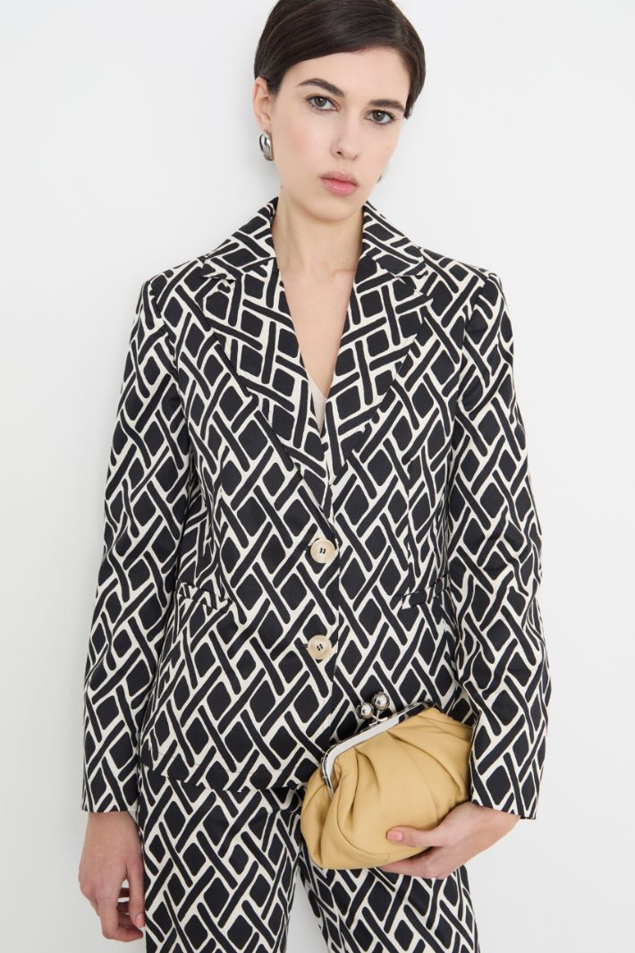 Mini nappa leather clutch Intrend - 5