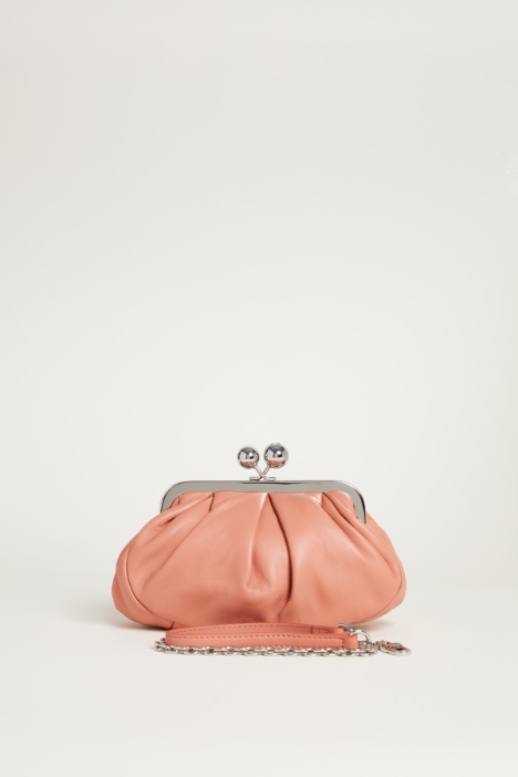 Borsa clutch mini in pelle