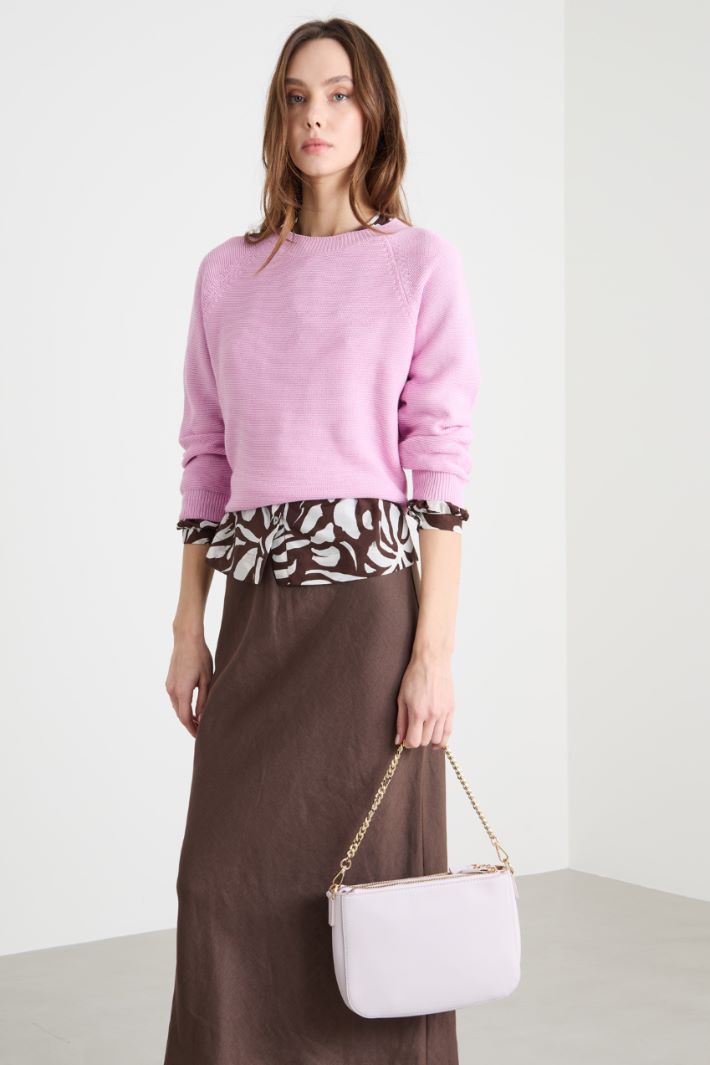 Borsa con doppia tracolla Intrend - 5